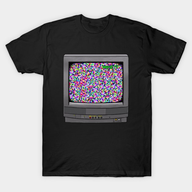 T.V. ANXIETY T-Shirt by Lydia's Green Light Closet 